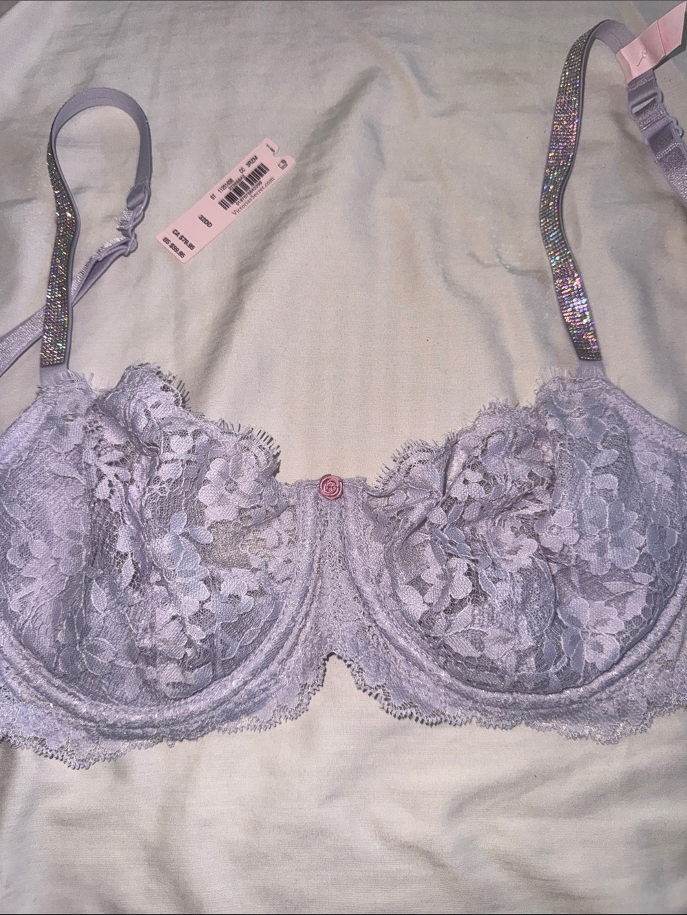 Victoria's Secret Lace Underwire Bra - Lavender